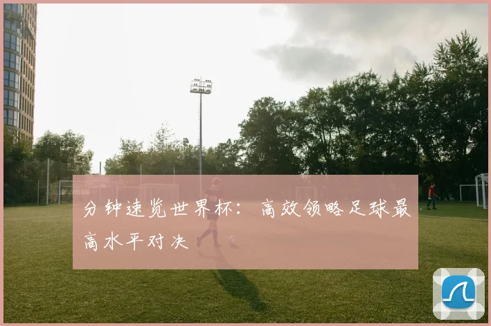 分钟速览世界杯：高效领略足球最高水平对决